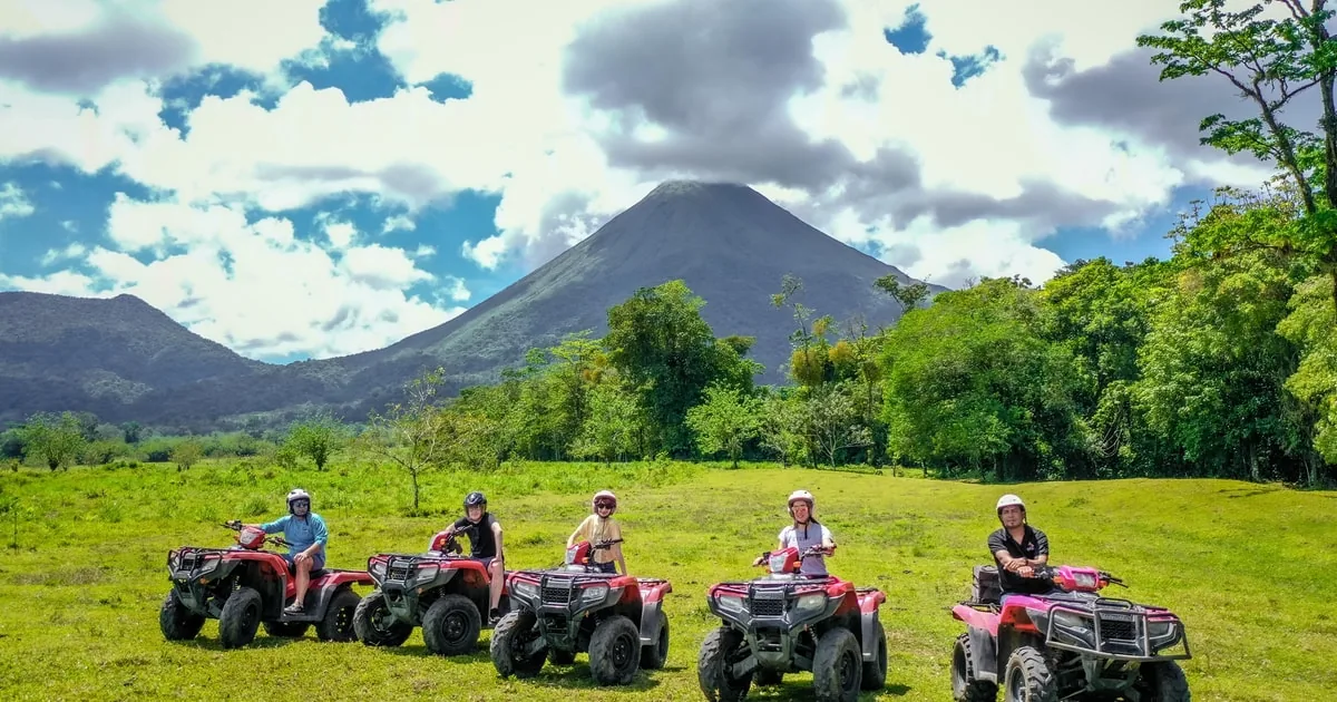 La Fortuna: ATV Adventure Through Rainforest & Volcano Views